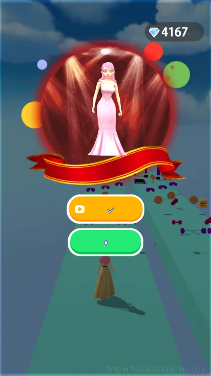 Fitness and Dressing Race gameplay screenshot 4