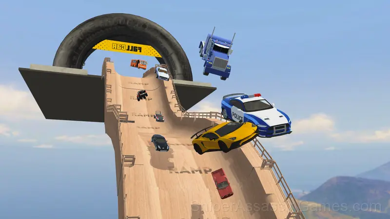 Downhill Racing gameplay screenshot 1