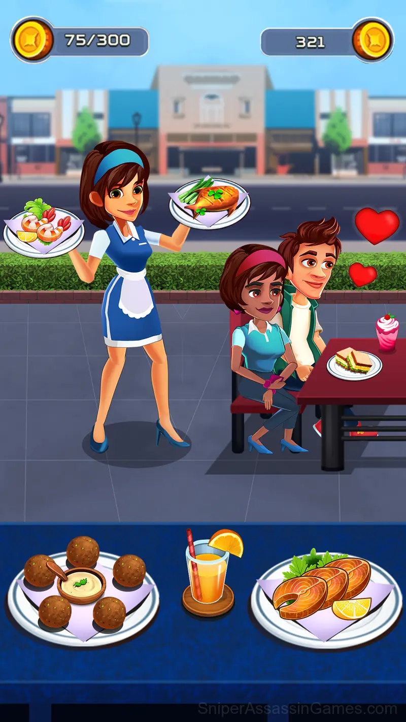Cafe Story Cooking Game gameplay screenshot 2