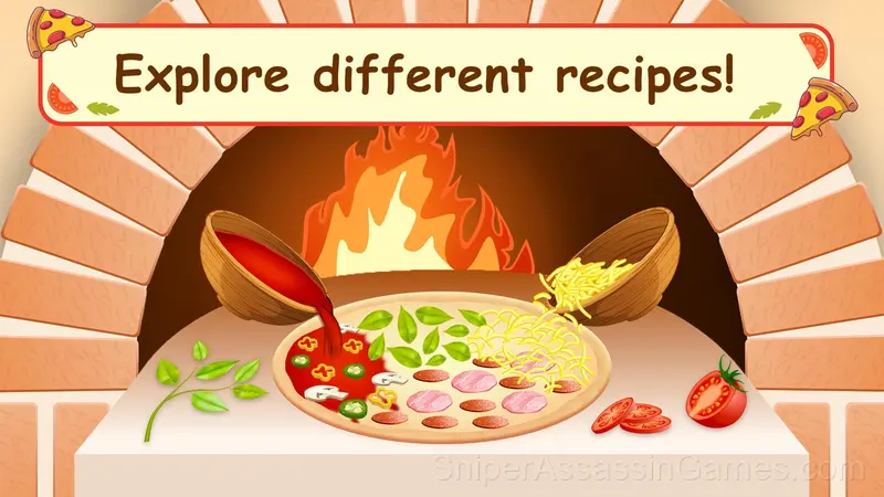 Pizza Maker - Cooking Games For Kids gameplay screenshot 2