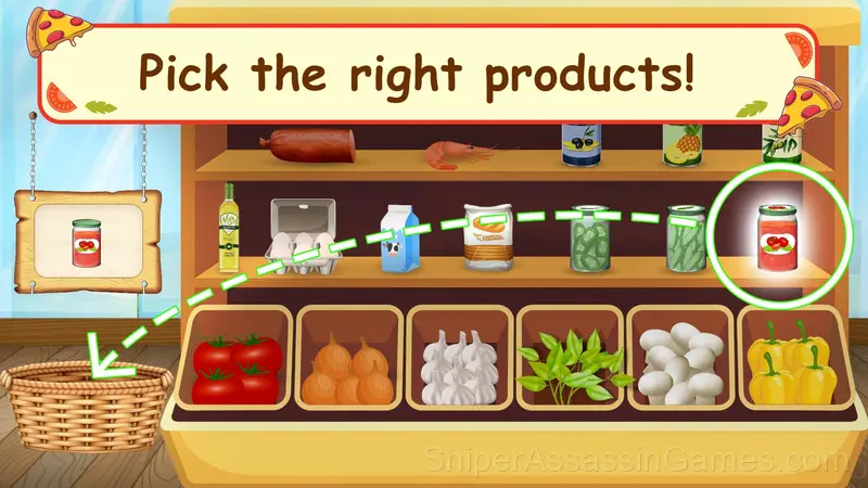 Pizza Maker - Cooking Games For Kids gameplay screenshot 4