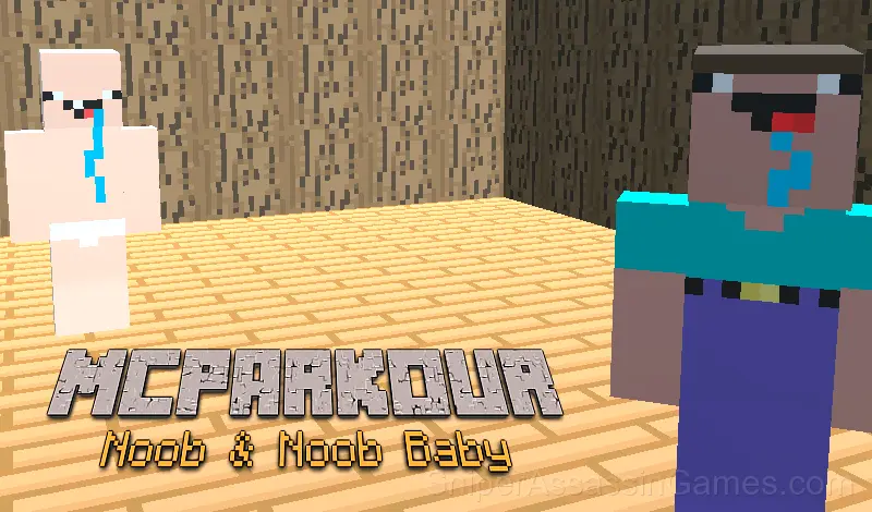 Play MCParkour Noob & Noob Baby