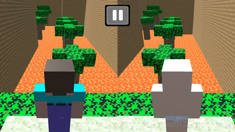 MCParkour Noob & Noob Baby gameplay screenshot 3