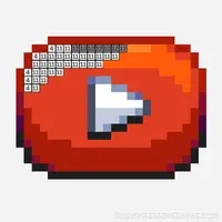 Pixel art Logo Coloring