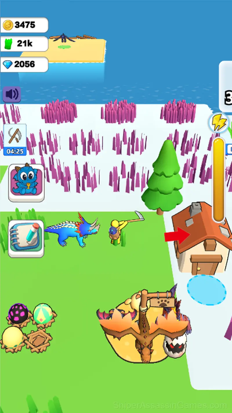 Monster Island gameplay screenshot 2