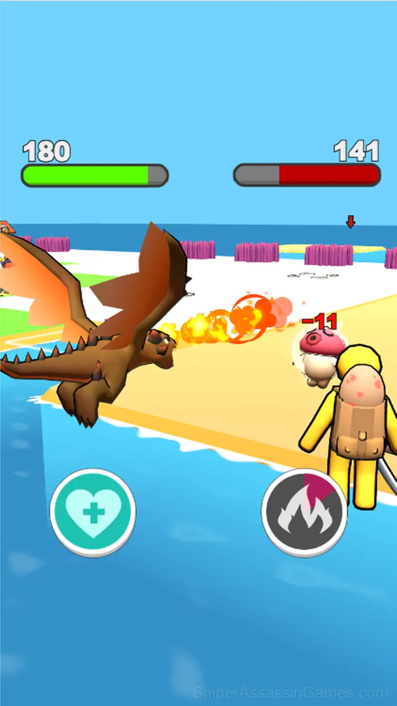 Monster Island gameplay screenshot 4