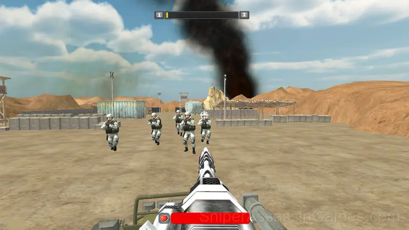 Infantry Assault 3D gameplay screenshot 2