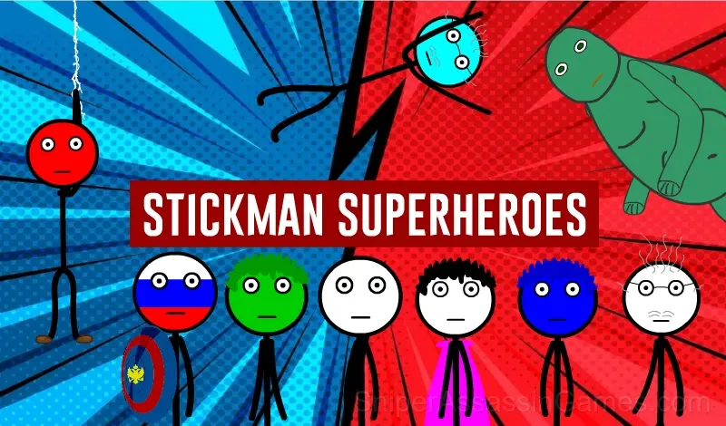 Play Stickman Superheroes