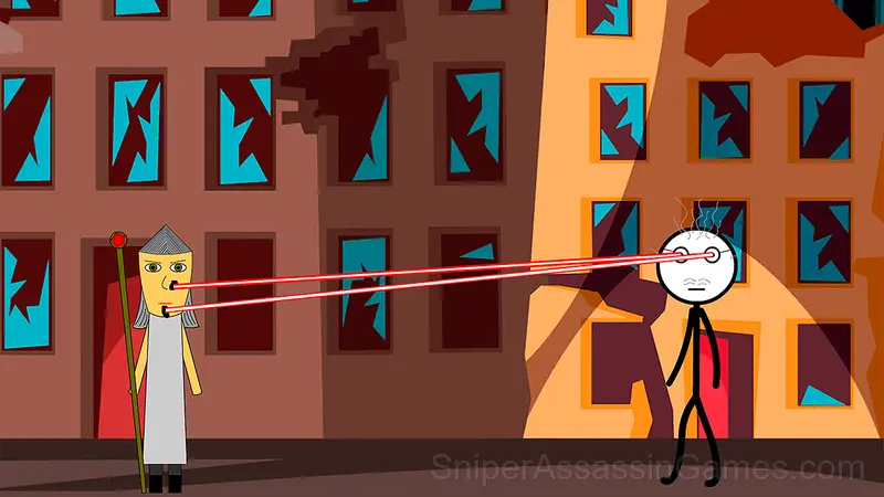 Stickman Superheroes gameplay screenshot 5