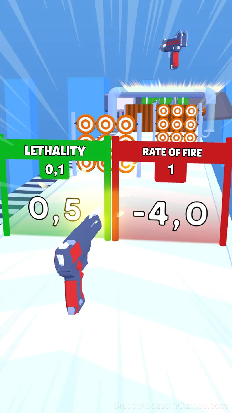 Shooting Master! Craft the Gun! gameplay screenshot 5