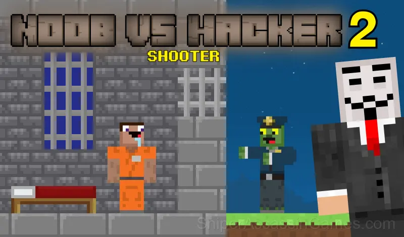 Play Noob vs Hacker 2 shooter