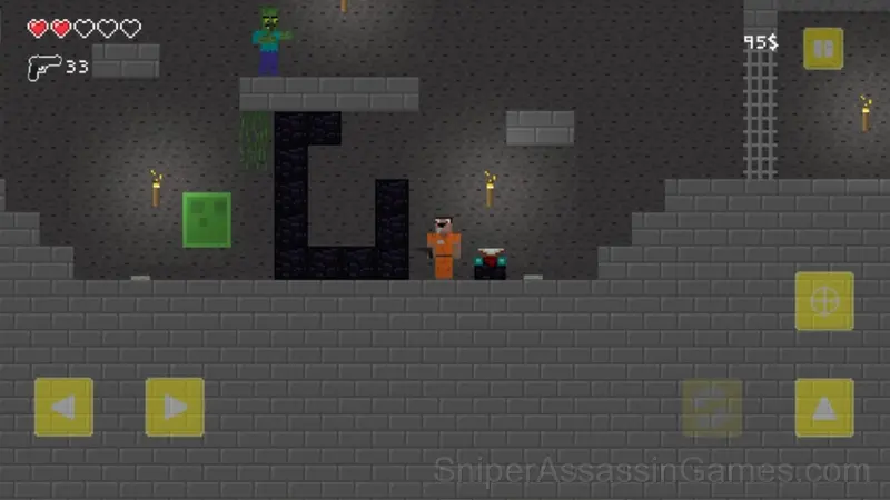 Noob vs Hacker 2 shooter gameplay screenshot 4