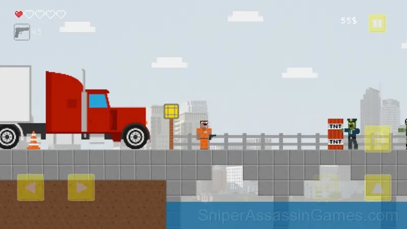 Noob vs Hacker 2 shooter gameplay screenshot 5