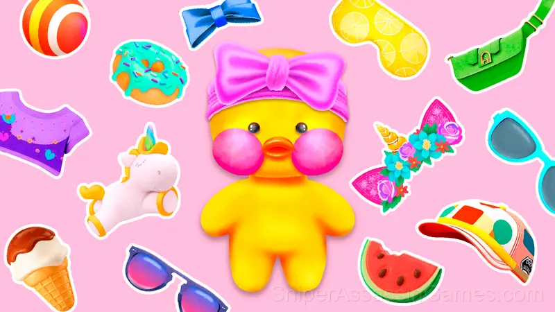 Lalafanfan Duck Stylist: Dress Up gameplay screenshot 4