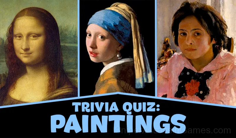 Play Trivia quiz: Paintings