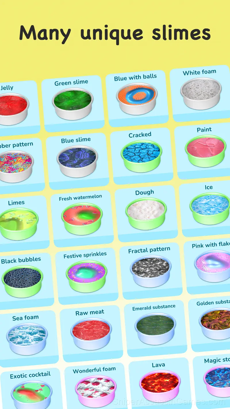 Slime Simulator - ASMR & DIY gameplay screenshot 5