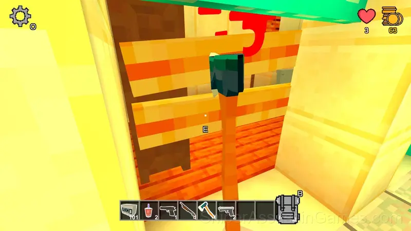 The monster has taken over the hotel gameplay screenshot 1