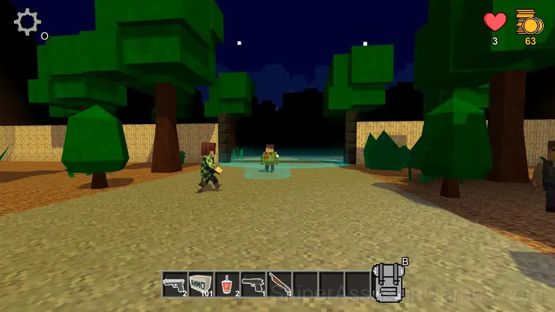 The monster has taken over the hotel gameplay screenshot 5