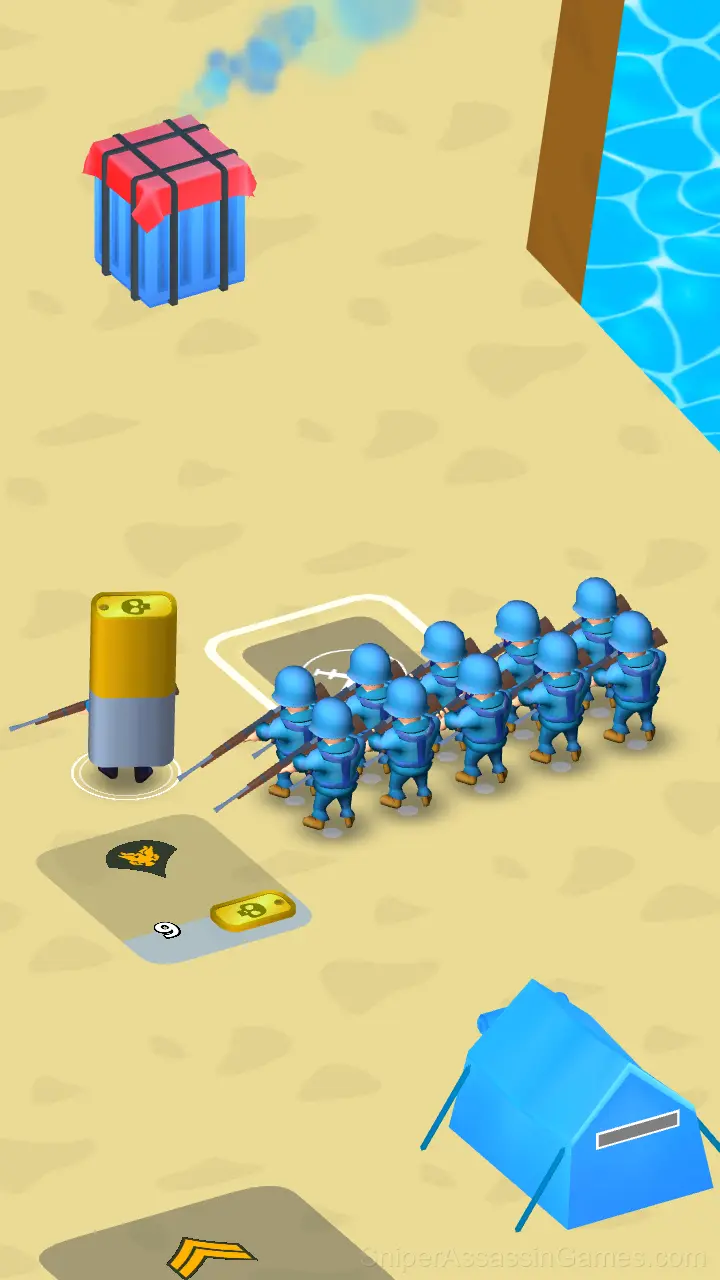 My Mini Commander gameplay screenshot 2