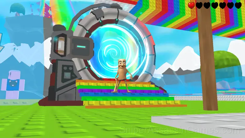 Obby Open World Brainrot Online gameplay screenshot 1