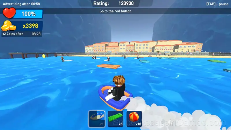 Roblox Tsunami gameplay screenshot 1