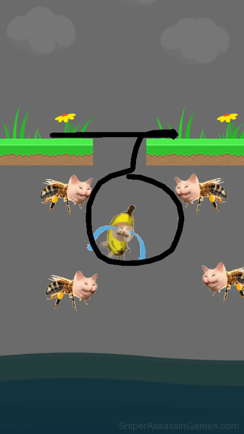 Save the cats meme gameplay screenshot 1