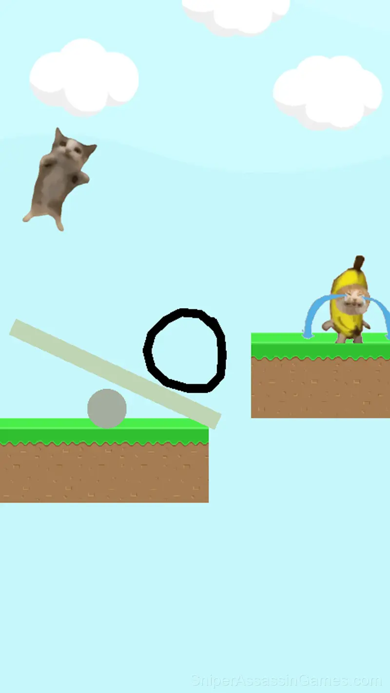 Save the cats meme gameplay screenshot 2