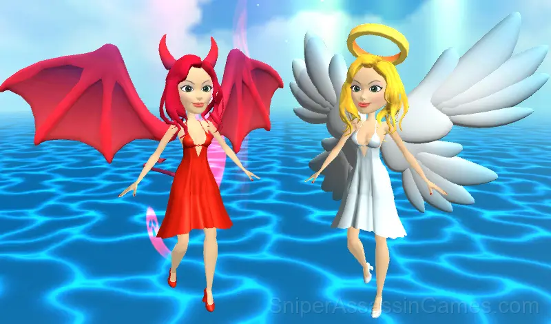 Play Heaven or Hell?! The choice is yours!