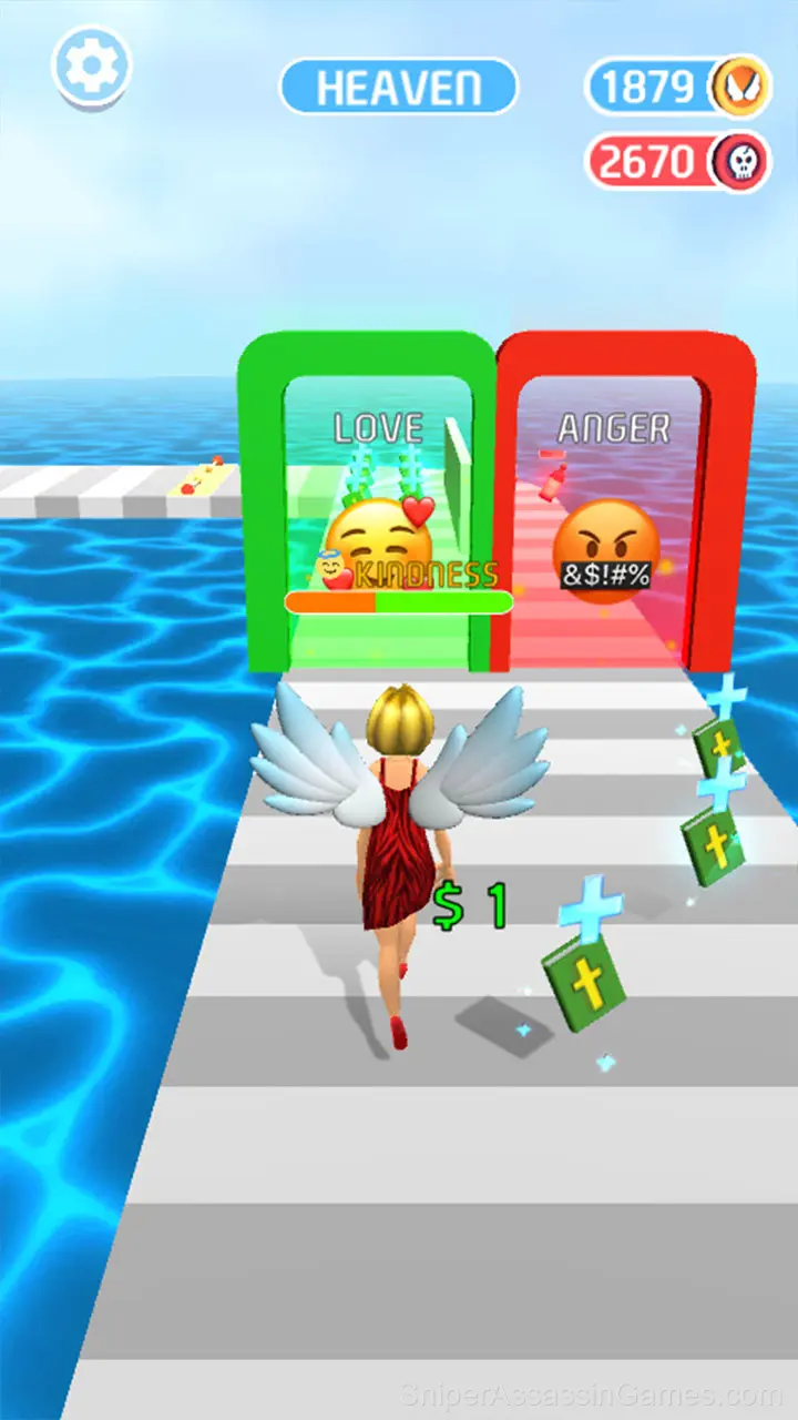 Heaven or Hell?! The choice is yours! gameplay screenshot 3