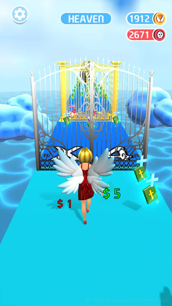 Heaven or Hell?! The choice is yours! gameplay screenshot 4