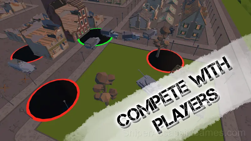 Black Hole WWII io gameplay screenshot 2