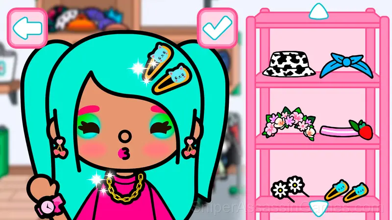 Toca Boca Beauty Salon gameplay screenshot 3