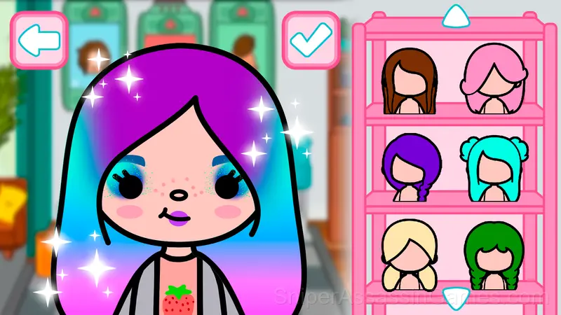Toca Boca Beauty Salon gameplay screenshot 4