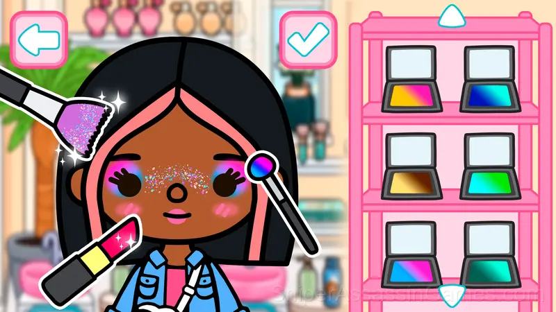 Toca Boca Beauty Salon gameplay screenshot 5