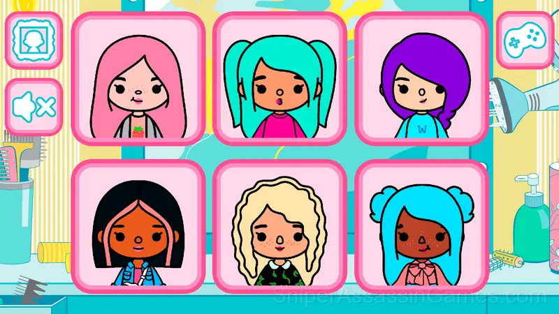 Toca Boca Beauty Salon gameplay screenshot 6