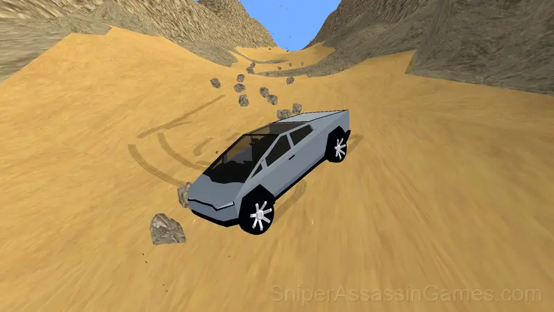 Car Crash: Rockfall gameplay screenshot 3