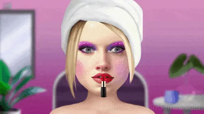 ASMR Makeup: Spa Salon Wednesday gameplay screenshot 4