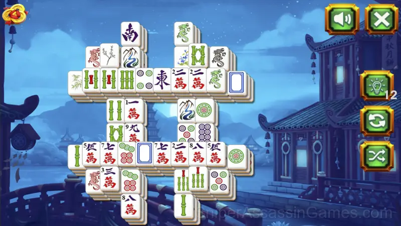 Mahjong Classic Chinese gameplay screenshot 2