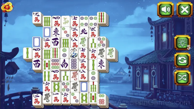 Mahjong Classic Chinese gameplay screenshot 3