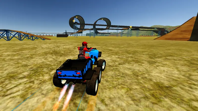 ATV Ultimate Offroad gameplay screenshot 1