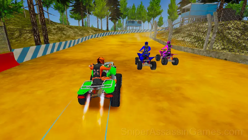 ATV Ultimate Offroad gameplay screenshot 2