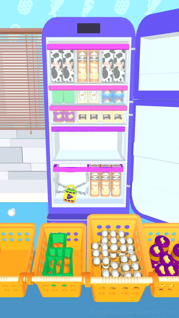 Fridge: perfect stocking gameplay screenshot 4