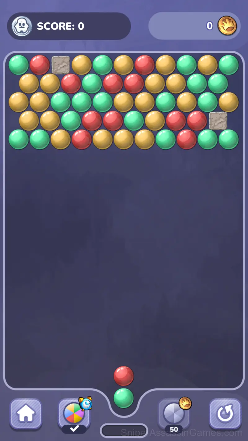 Namby-Pamby Explode the bubbles gameplay screenshot 2
