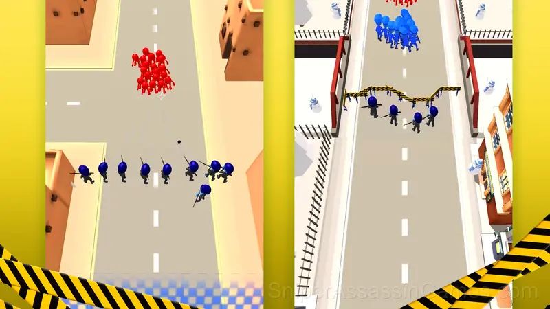 City Riot gameplay screenshot 1