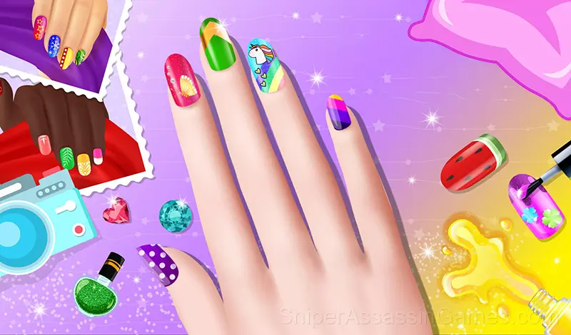 Play Nail Salon: Nails Design Games