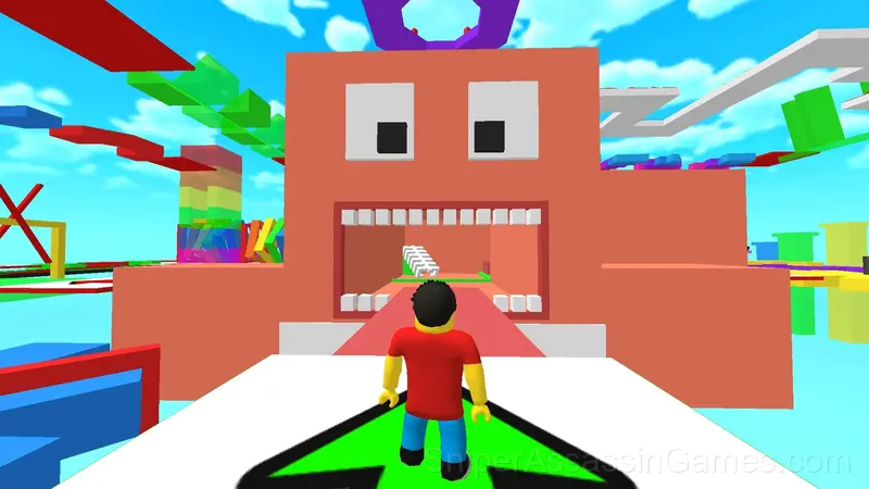 Obby: Easy Parkour gameplay screenshot 1