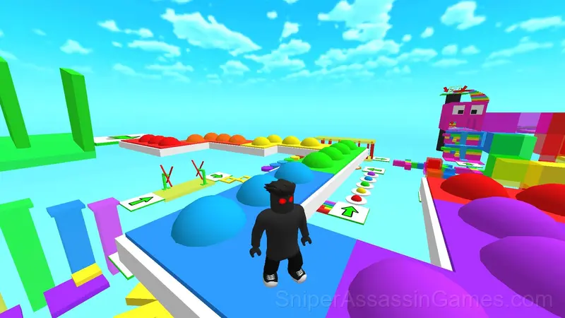 Obby: Easy Parkour gameplay screenshot 2