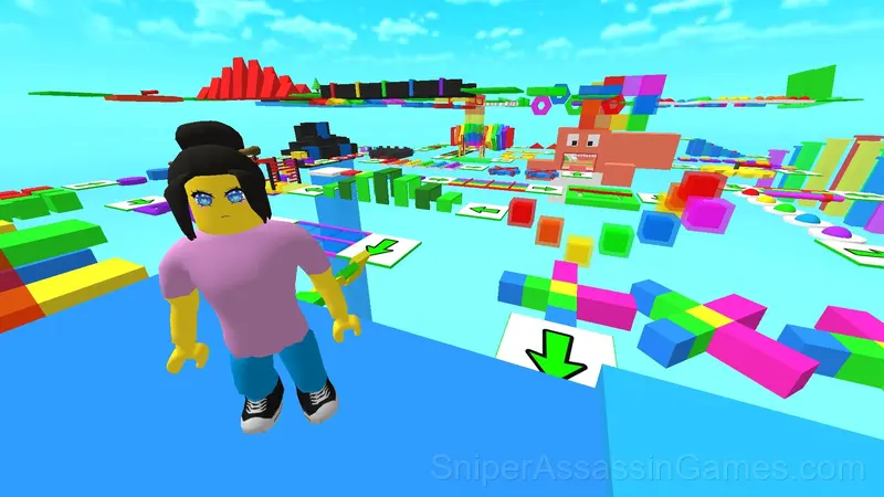 Obby: Easy Parkour gameplay screenshot 3
