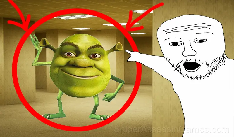 Play The Backrooms: Meeting with Shrek Wazowski