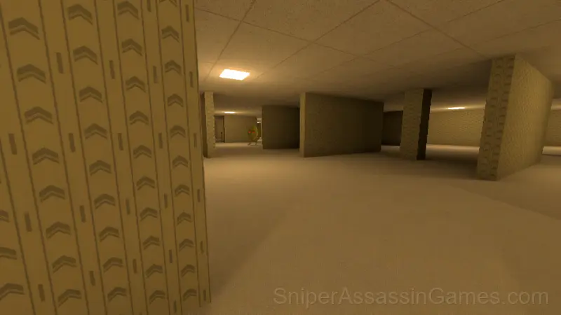 The Backrooms: Meeting with Shrek Wazowski gameplay screenshot 3